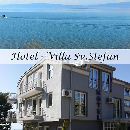 Rooms Sveti Stefan Ohrid Esterno foto