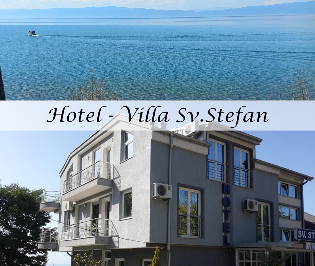 Rooms Sveti Stefan Ohrid Esterno foto